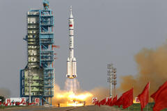 china launches the fifth manned space rocket paving the way to a permanent base in orbit